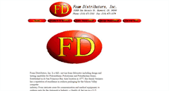 Desktop Screenshot of foamdist.com